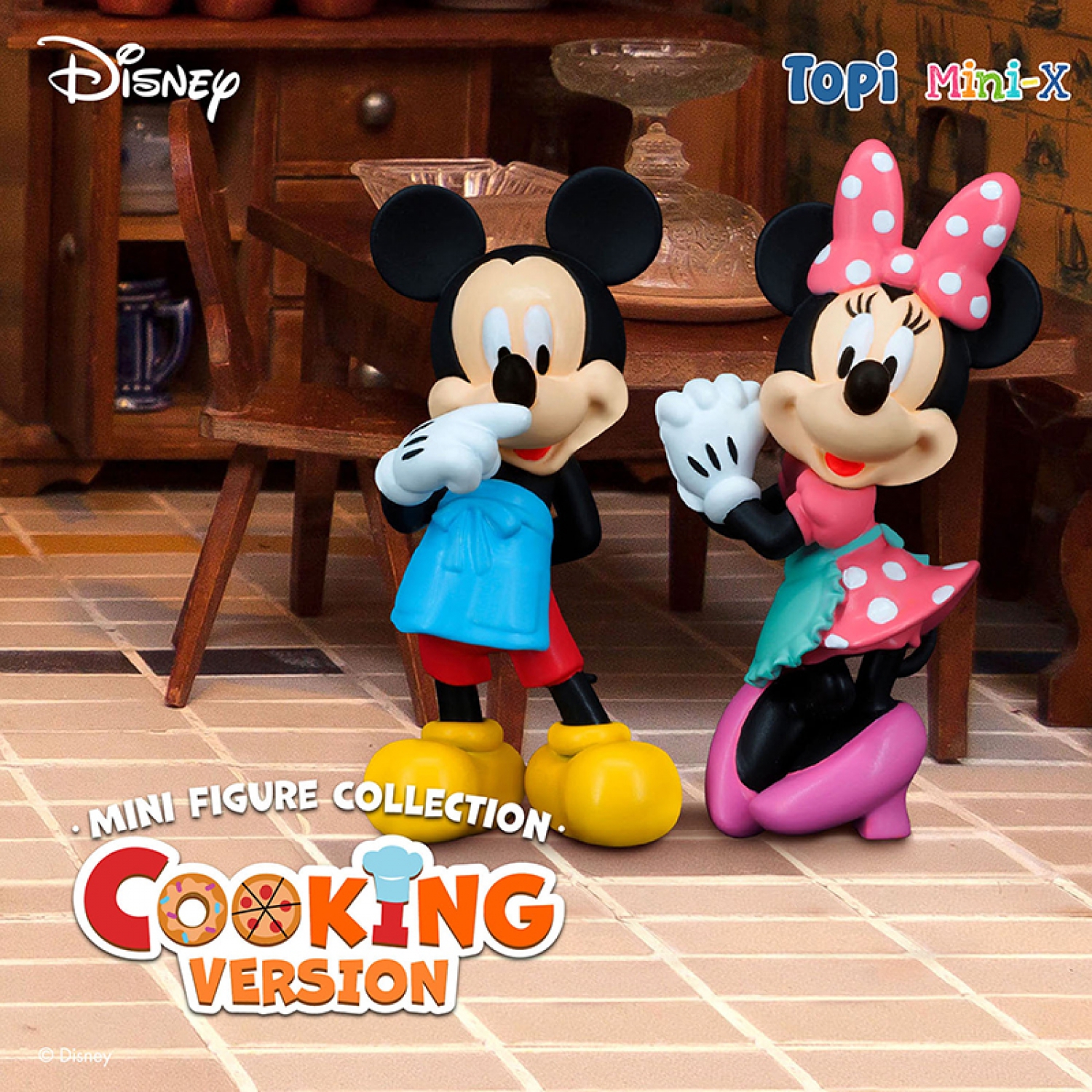 Disney Mini Figure Collection Cooking Ver.